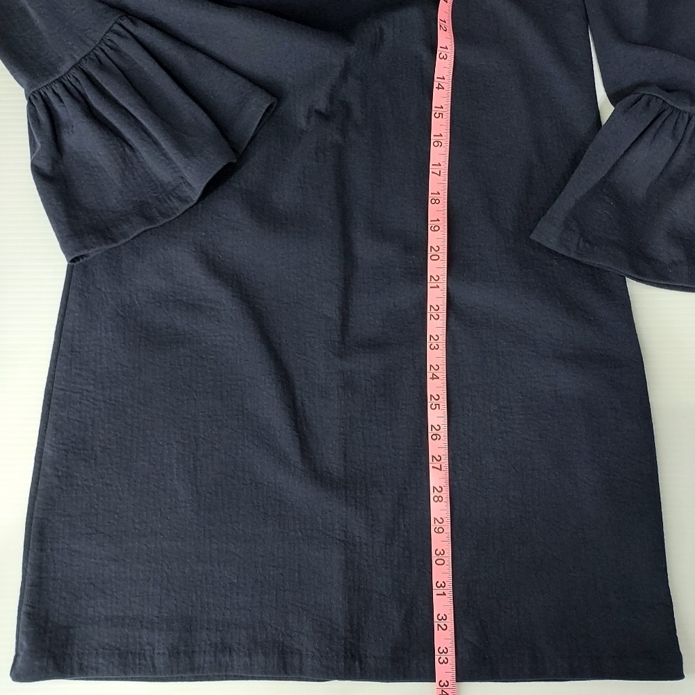 J. Crew Factory Ruffle Sleeve Dress - Picture 8 of 8